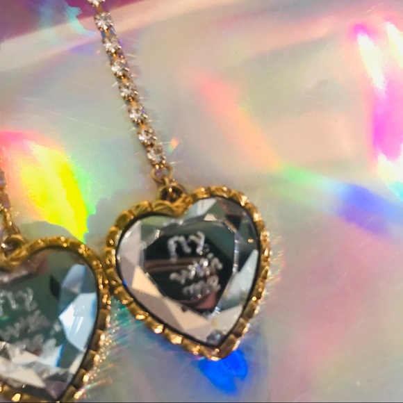 Crystal earring vintage fly with me Betsey Johnson